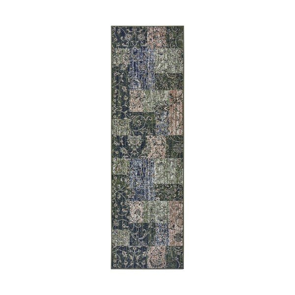Zielony chodnik 250x80 cm Kirie – Hanse Home