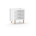Biała komoda dziecięca z przewijakiem 88x95x57 cm Smile – Vipack