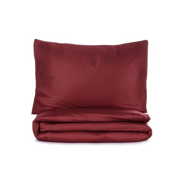Bordowa pościel jednoosobowa 200x140 cm Elegant  – Mijolnir