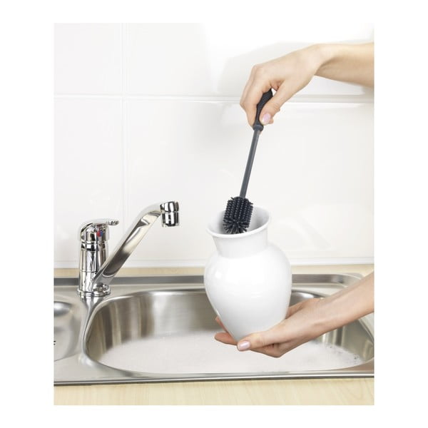 Silikonowa szczotka do mycia naczyń Wenko Brush, dł. 25 cm-image-2