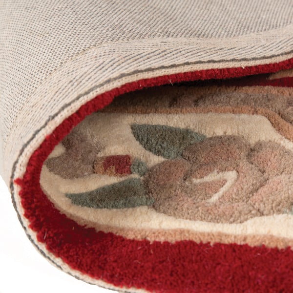 Czerwony wełniany dywan Flair Rugs Aubusson, 120x180 cm-image-4