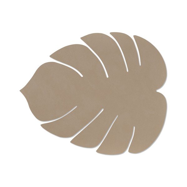 Mata stołowa ze skóry ekologicznej 35x42 cm Monstera Leaf Nupo – LIND DNA
