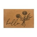 Wycieraczka z włókna kokosowego 75x45 cm Hello & Flowers – Hanse Home