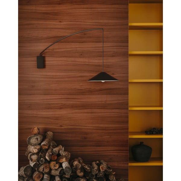 Czarny kinkiet ø 35 cm Kally – Kave Home-image-2