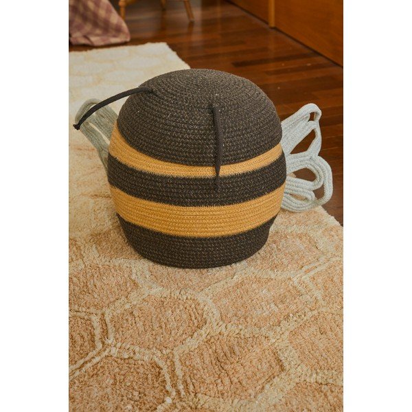 Tekstylny dziecięcy kosz na zabawki ø 30x32 cm Mama Bee – Lorena Canals-image-2