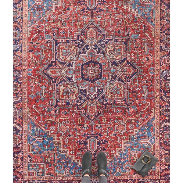 Czerwony dywan Nouristan Amata, 160x230 cm-image-1