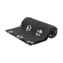 Czarny polarowy koc dla psów 150x100 cm Trixie Barney – Plaček Pet Products