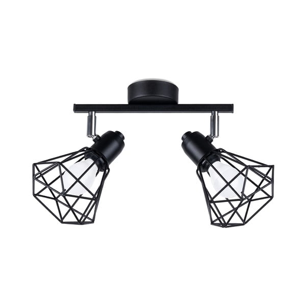 Czarna lampa sufitowa ø 10 cm Varpu – Nice Lamps