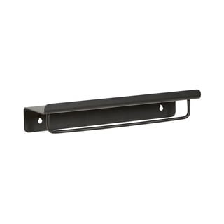Czarna metalowa półka Hübsch Bow