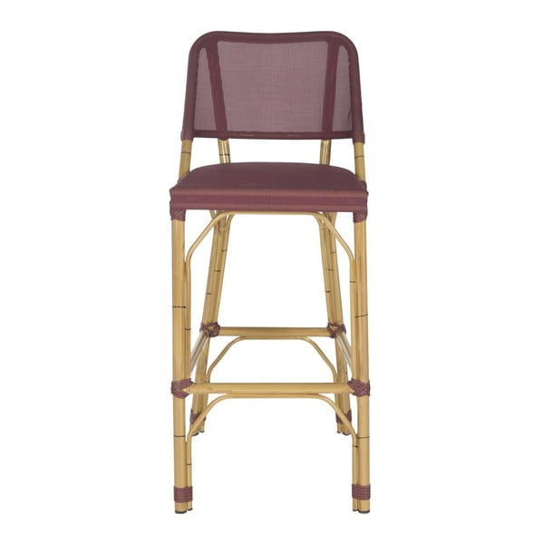 Stołek barowy Allison Maroon-image-3