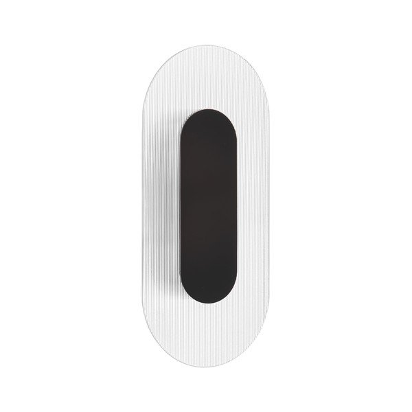 Metalowy kinkiet LED w kolorze matowej czerni Vetrio – Nova Luce