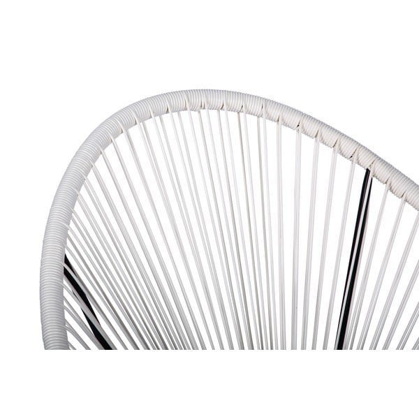 Biały metalowy/plastikowy fotel ogrodowy Avocado Comfort – Bonami Selection-image-4