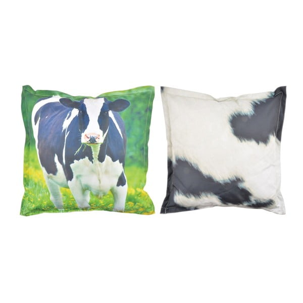 Poduszka z krową Esschert Design, długość 59 cm