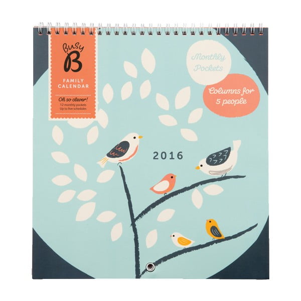 Kalendarz Birds 2016