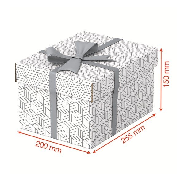 Zestaw 3 białych pudełek do przechowywania Esselte Home, 20x25,5 cm-image-2
