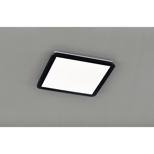 Lampa sufitowa LED w kolorze matowej czerni 40x40 cm Camilla – Trio-image-1