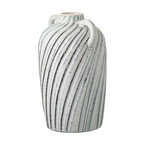 Jasnoniebieski ceramiczny wazon (wysokość 22 cm) Mimi – House Nordic-image-4