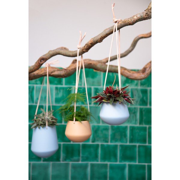 Niebieska wisząca doniczka PT LIVING Skittle, ø 12,2 cm-image-3