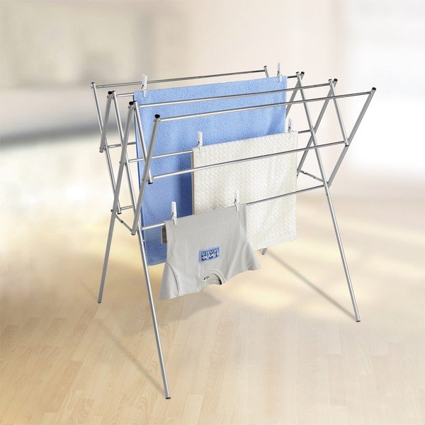 Suszarka na pranie w kolorze srebra z połyskiem 8 m – Wenko-image-1