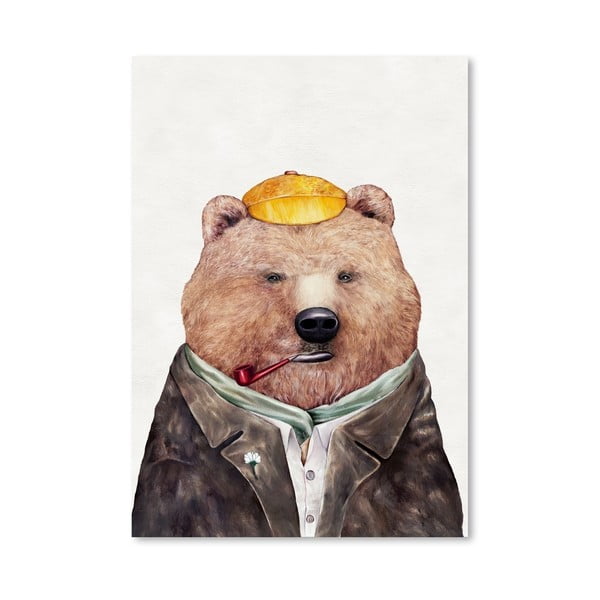 Plakat "Brown Bear", 42x60 cm