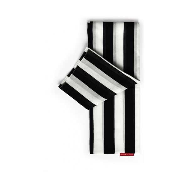Chusta Remember XL Black & White , 180x105 cm
