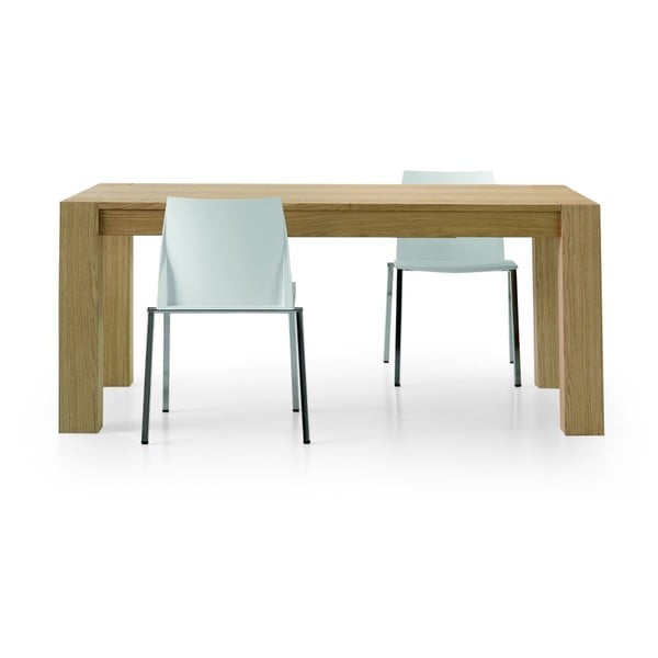 Rozkładany stół z drewna dębowego Castagnetti Extensio, 160 cm