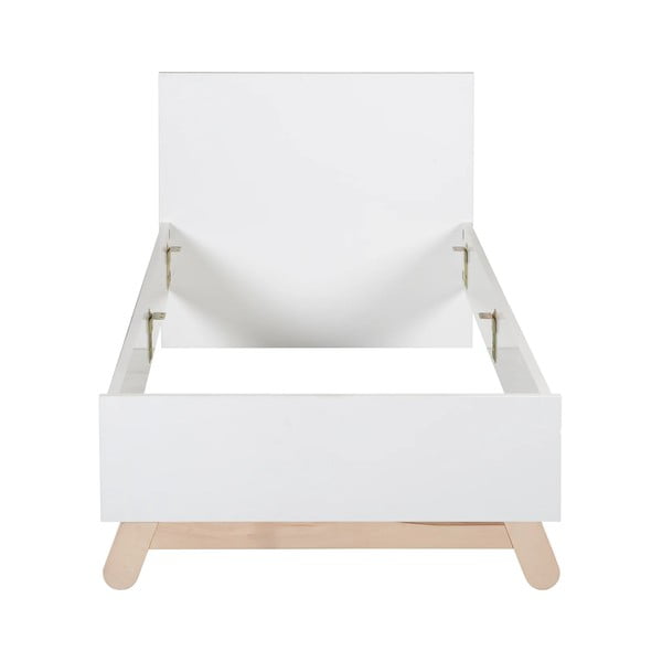 Białe łóżko dziecięce 90x200 cm Clara – Roba-image-2