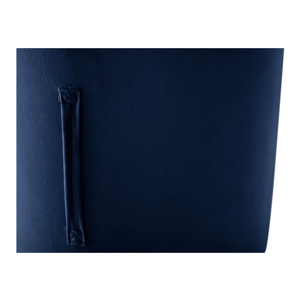 Niebieski puf Mazzini Sofas Fiore, ⌀ 40 cm-image-3