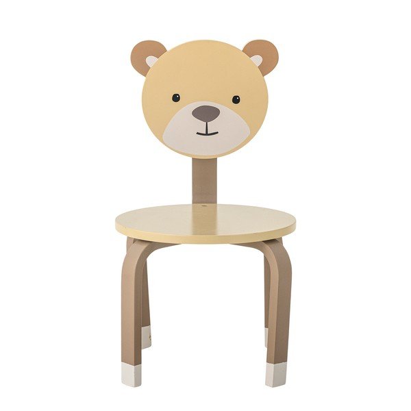 Jasnożółto-beżowe krzesło dziecięce Marle – Bloomingville Mini-image-2