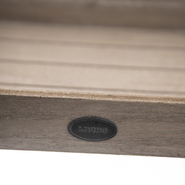 Brązowa taca z prasowanego drewna Orion, 34 x 20 cm-image-4