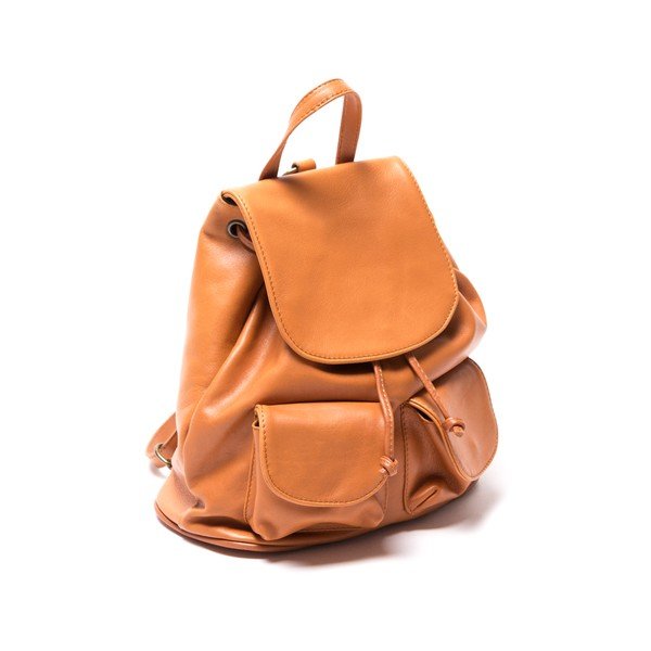Plecak skórzany Isabella Rhea 2127 Cognac-image-1