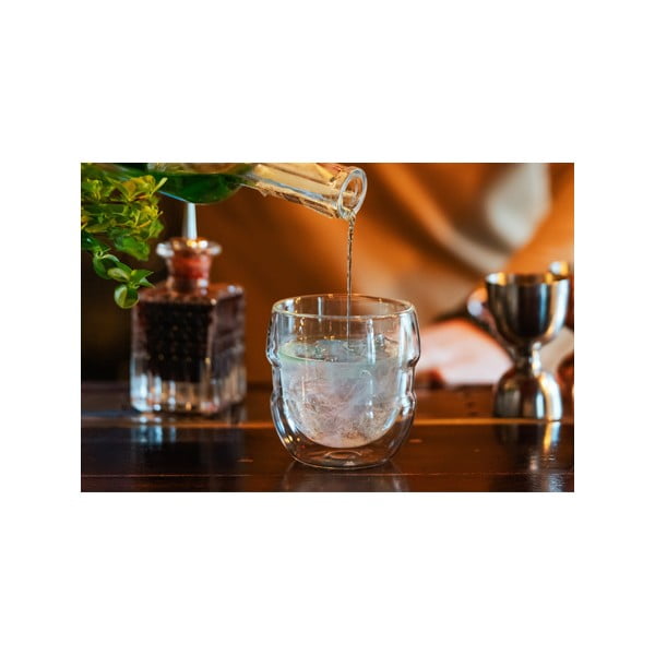 Zestaw 2 szklanek z podwójnymi ściankami Vialli Design Sferico, 250 ml-image-4