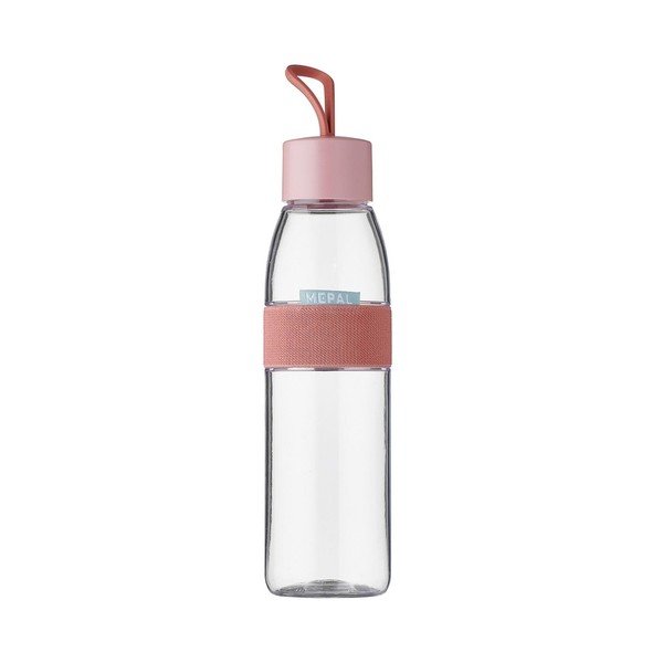 Jasnoczerwona plastikowa butelka 500 ml Ellipse – Mepal