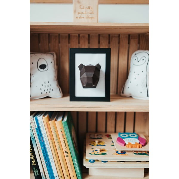 Kreatywny zestaw do złożenia figurki z papieru Papertime Mini Niedżwiedż-image-3