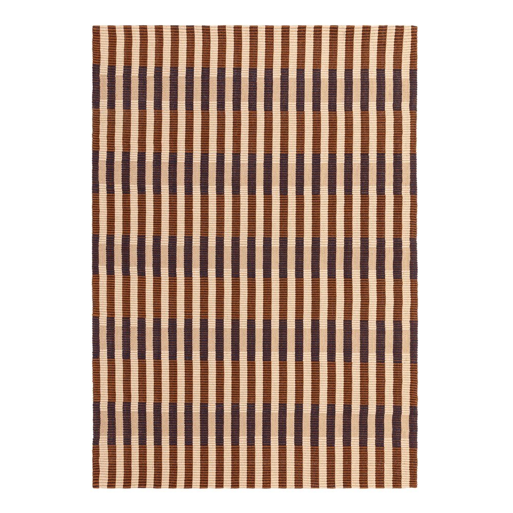 Dywan z mieszanki wełny tkany ręcznie w kolorze terakoty 160x230 cm Sirio – MADE