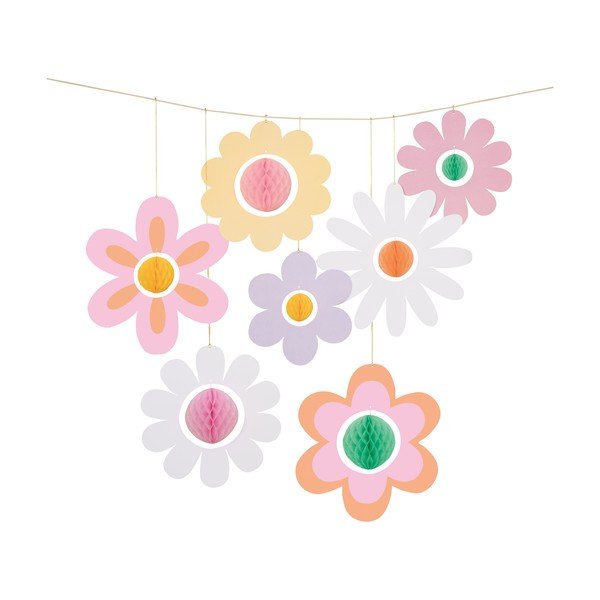 Girlanda Groovy Flower – Meri Meri