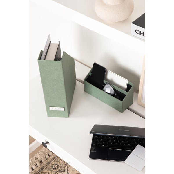 Kartonowe organizery zestaw 4 szt. Hugo Canvas Paper Laminate – Bigso-image-1