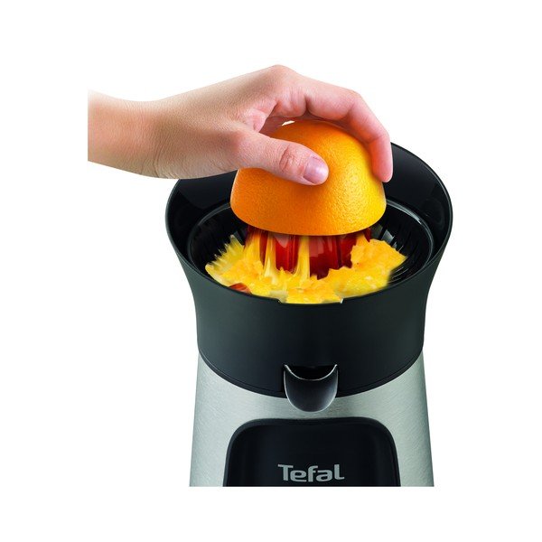 Sokowirówka w czarno-srebrnym kolorze VitaPress  – Tefal-image-2