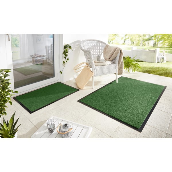 Zielona wycieraczka zewnętrzna Hanse Home Garden Brush, 60x90 cm-image-1