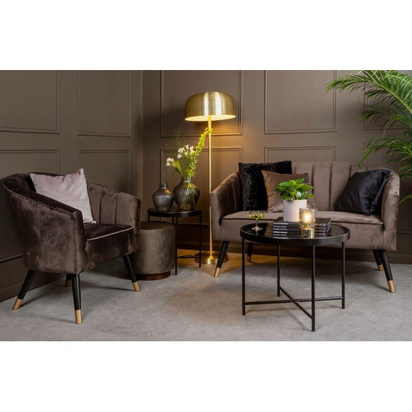Szary szklany wazon PT LIVING Delight-image-1