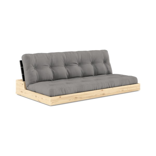 Szara rozkładana sofa 196 cm Base – Karup Design