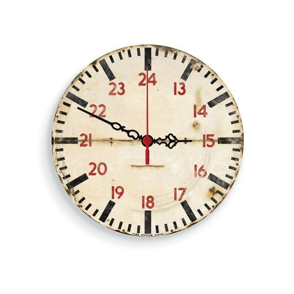 Zegar ścienny Faded, 30 cm