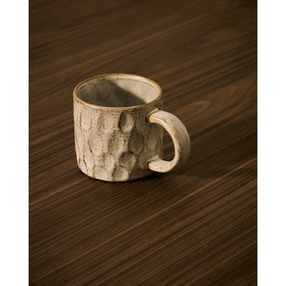 Szary kubek ceramiczny Alenia – Kave Home (zdjęcie 3)