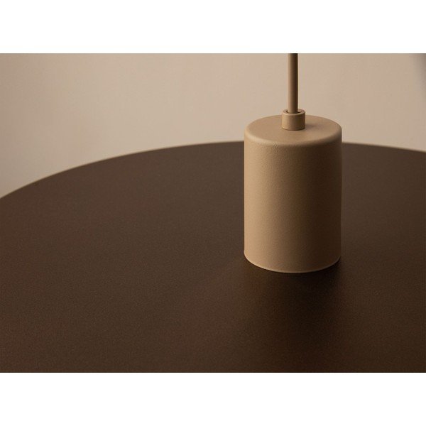 Jasnobrązowa metalowa lampa wisząca ø 40 cm Ori – Micadoni -image-3