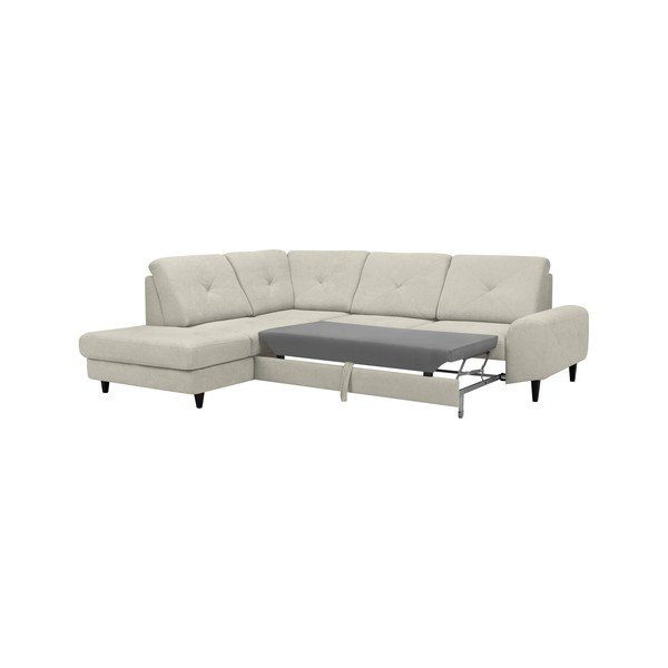 Beżowy rozkładany narożnik lewostronny Windsor & Co Sofas Beta-image-3