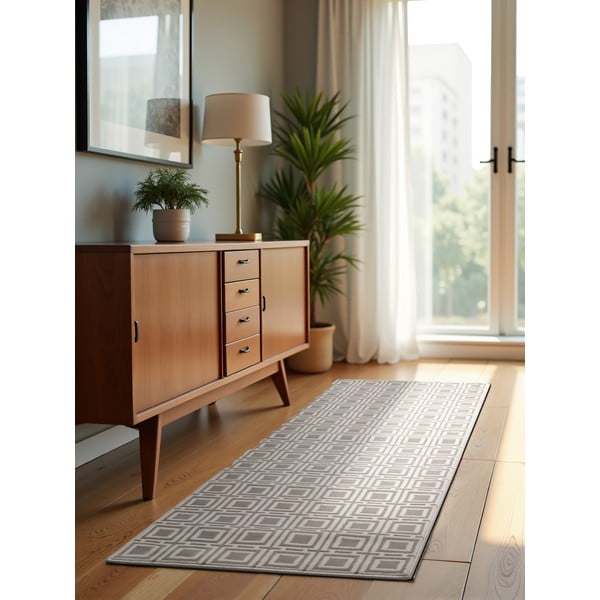 Kremowy chodnik 80x240 cm Perles Howlite – Elle Decoration-image-3