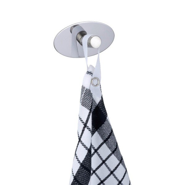 Zestaw 2 samoprzyczepnych haczyków ze stali nierdzewnej Wenko Piceno-image-2