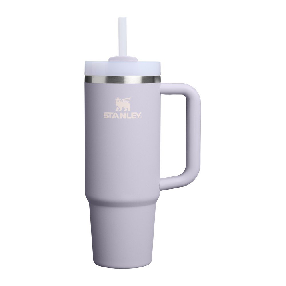 Lawendowy termos ze stali nierdzewnej ze słomką 890 ml Quencher H2.O FlowState™ Tumbler Purple Dust – Stanley