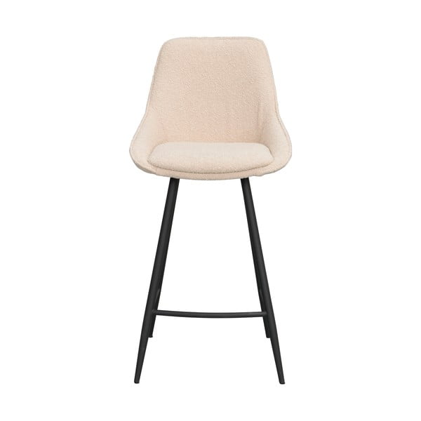 Beżowe hokery zestaw 2 szt. (wysokość siedziska 67 cm) Sierra – Rowico-image-2