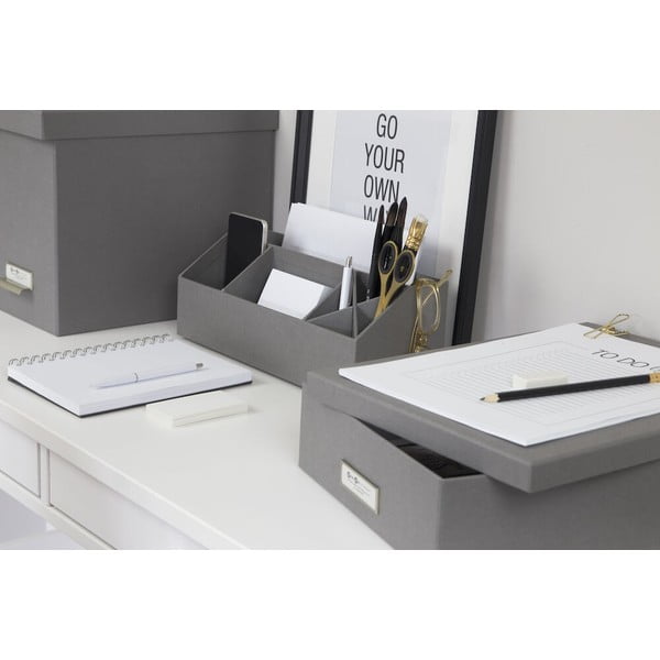 Kartonowy organizer na artykuły papiernicze Elisa – Bigso Box of Sweden-image-2